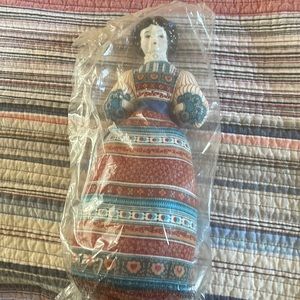 American Heirloom circa 1980 porcelain head doll